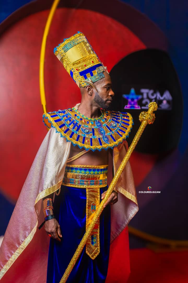Okyeame Kwame speaking during a media interview in Ghana