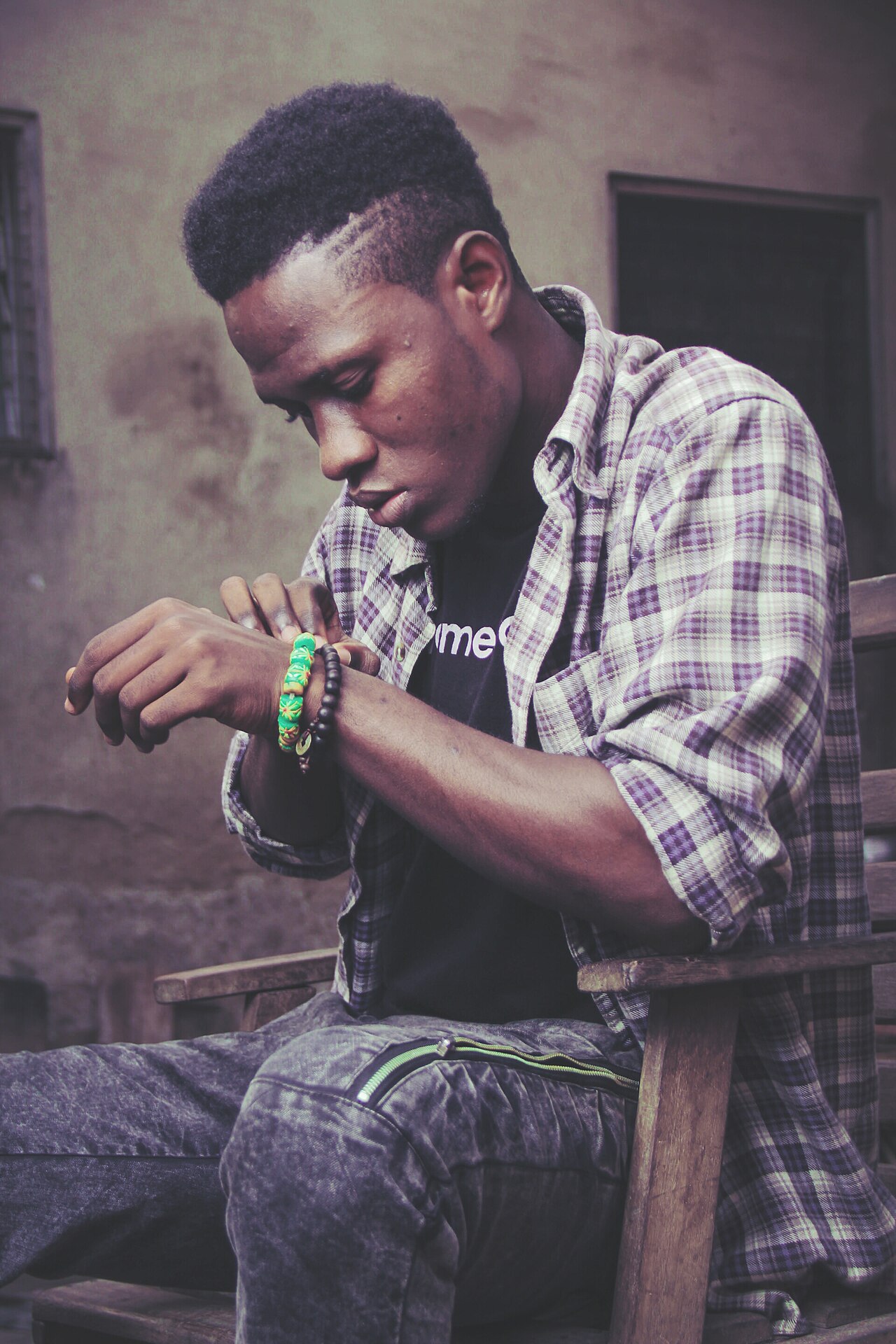 Legendary Ghanaian musician and performer Slim Buster